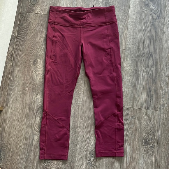 LULULEMON CROPPED LEGGINGS - Picture 1 of 7